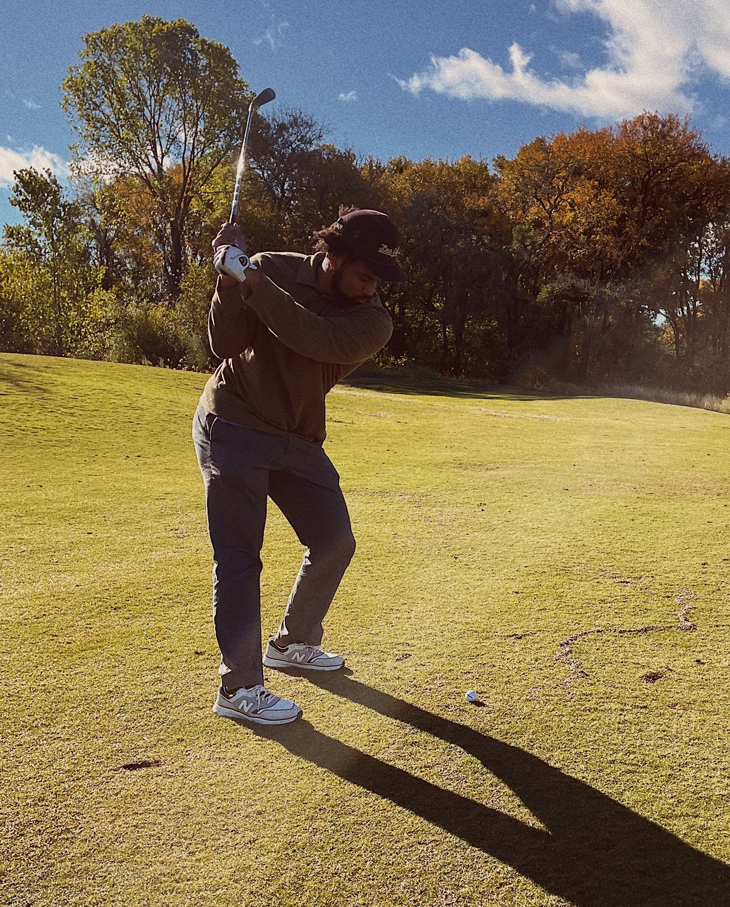 Lee Golf Corduroy Brown Hat